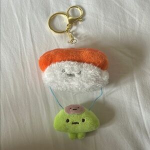 Cute Sushi and Avocado Keychain